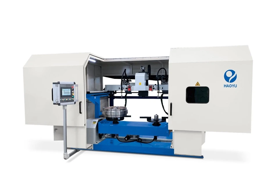CNC Controlled Automatic Track Idler Welding Machine