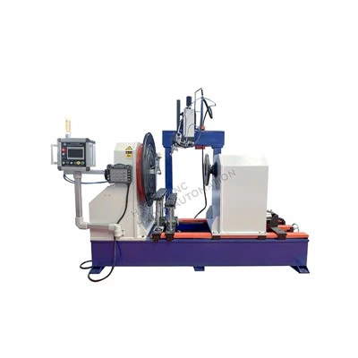 เครื่องเชื่อมตะเข็บวงกลม TIG อัตโนมัติสำหรับหม้อ